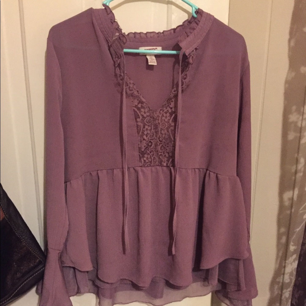 Purple blouse